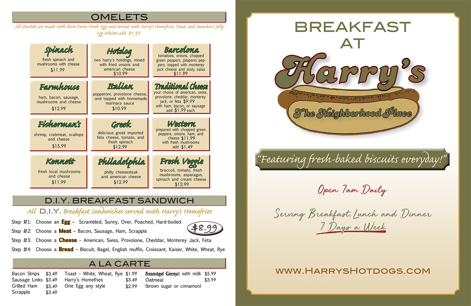 Harrys-DailyPromos-Email - Harry's Restaurant